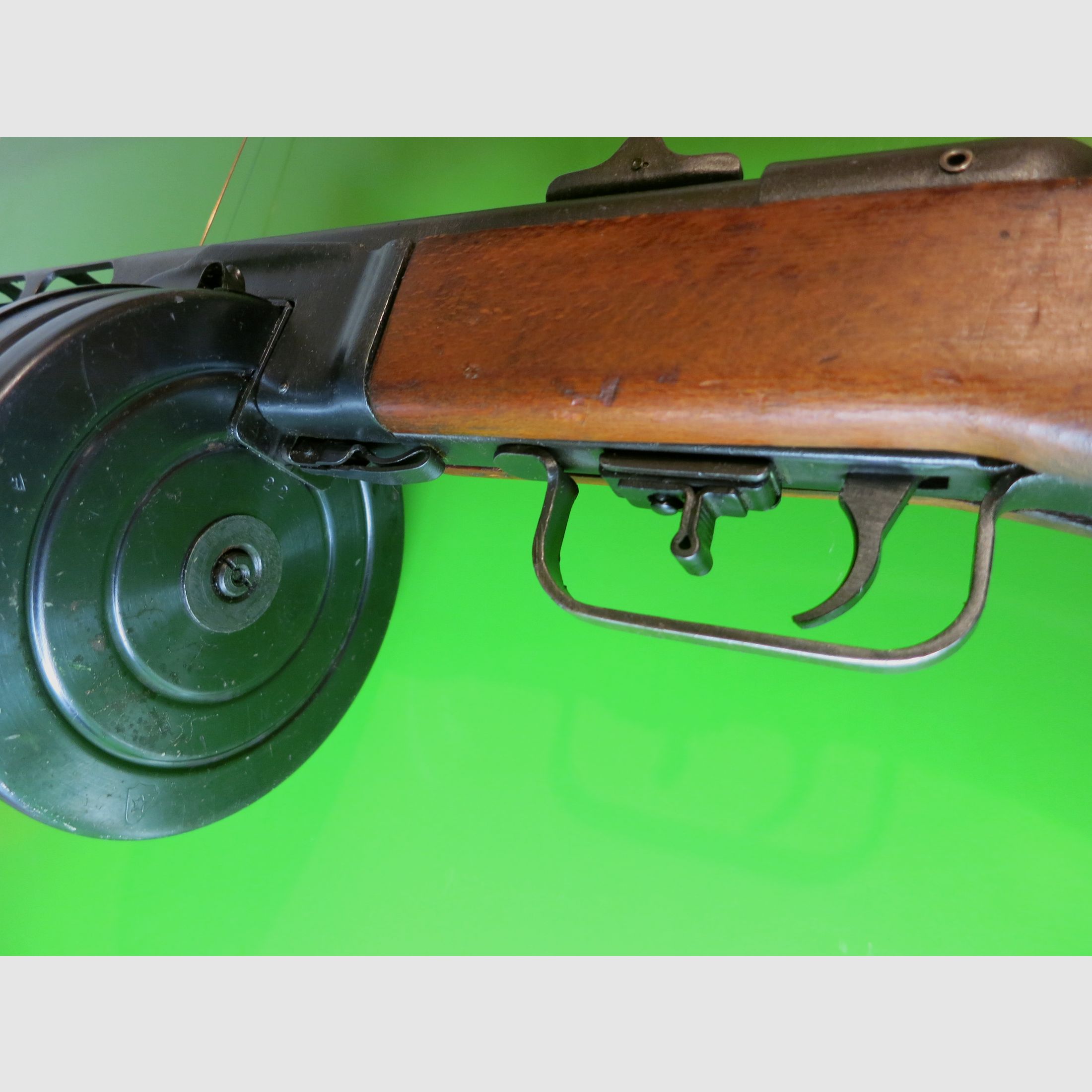 Deko "Schpagin PPSH 41" Cal. 7,62x25 con caricatore a tamburo, certificato, rarità assoluta i depositi sono vuoti! #52, immagine 5 di 8