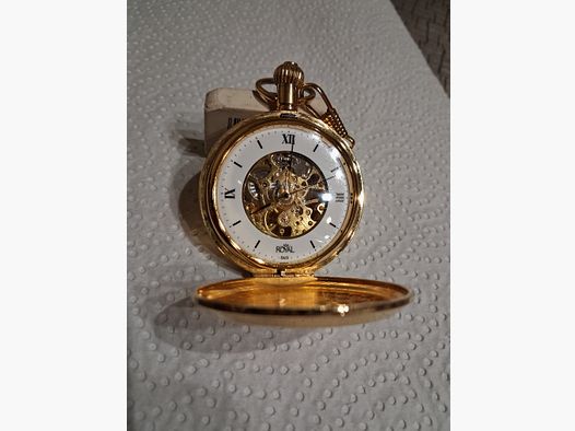 Skelett Taschenuhe Royal noch wie neu