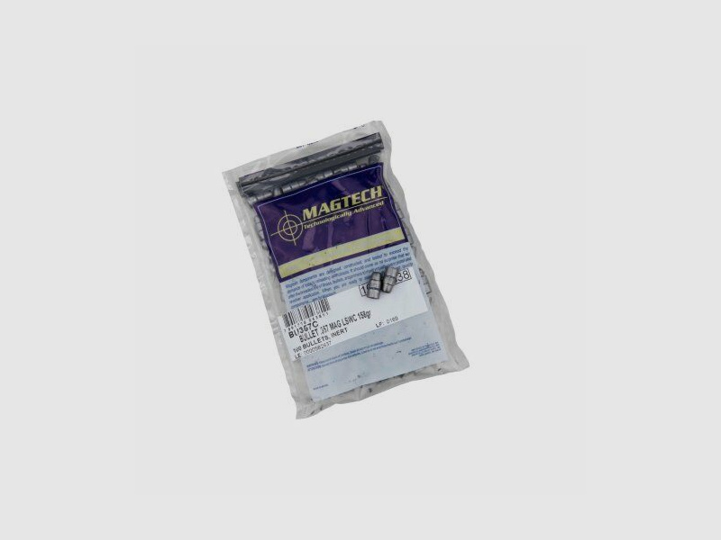 Magtech Geschoss .357 10,2g/158grs. SWC gef.