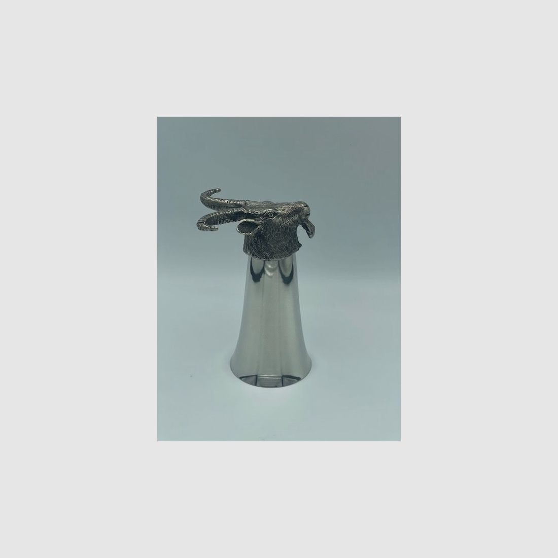 Hunter Mug made of Tin – Ibex – approx. 10 cm