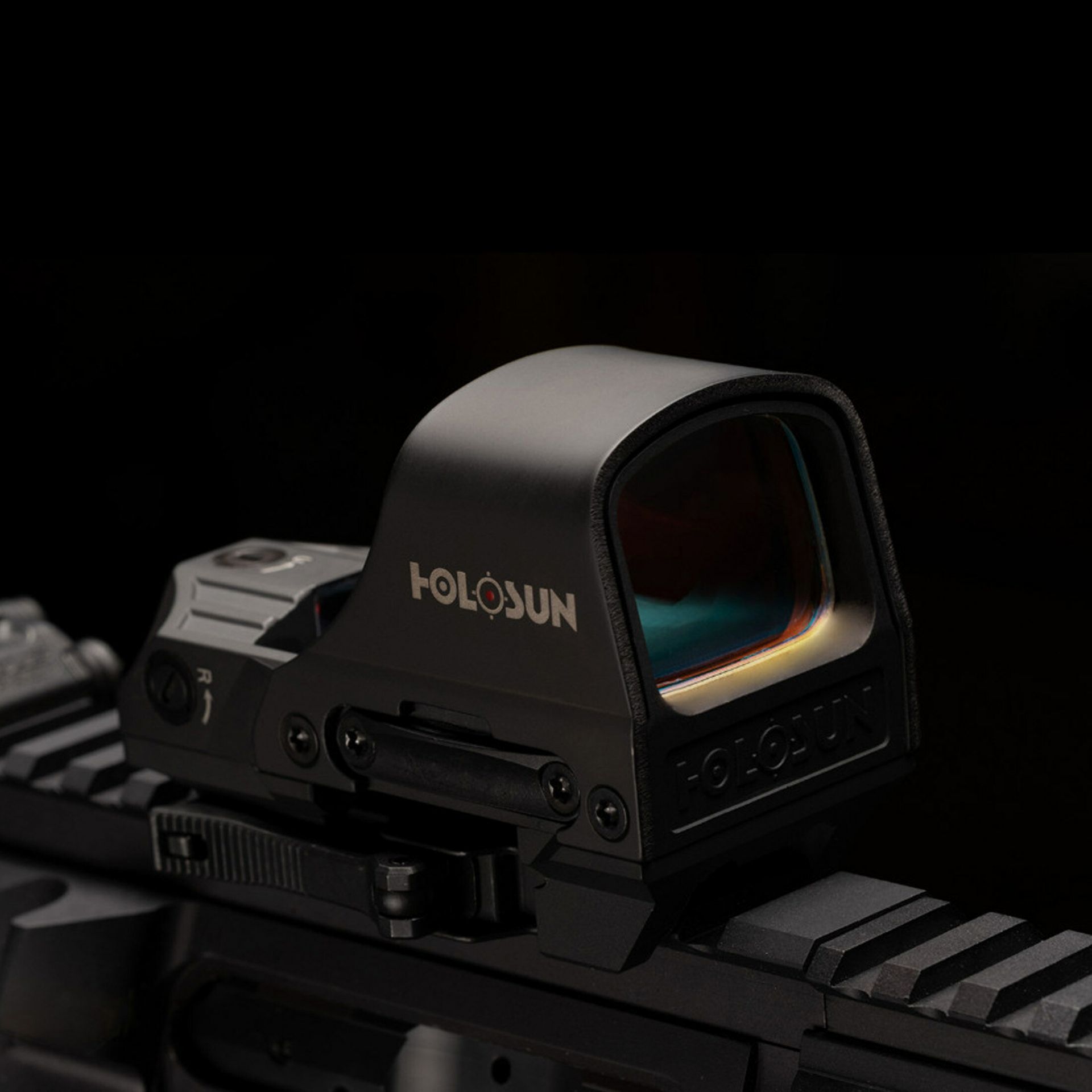 Holosun – HS510C Offenes Reflex Rotpunktvisier, wechselbares 2MOA Punkt, 65MOA Kreis Absehen, Bild 3 von 3