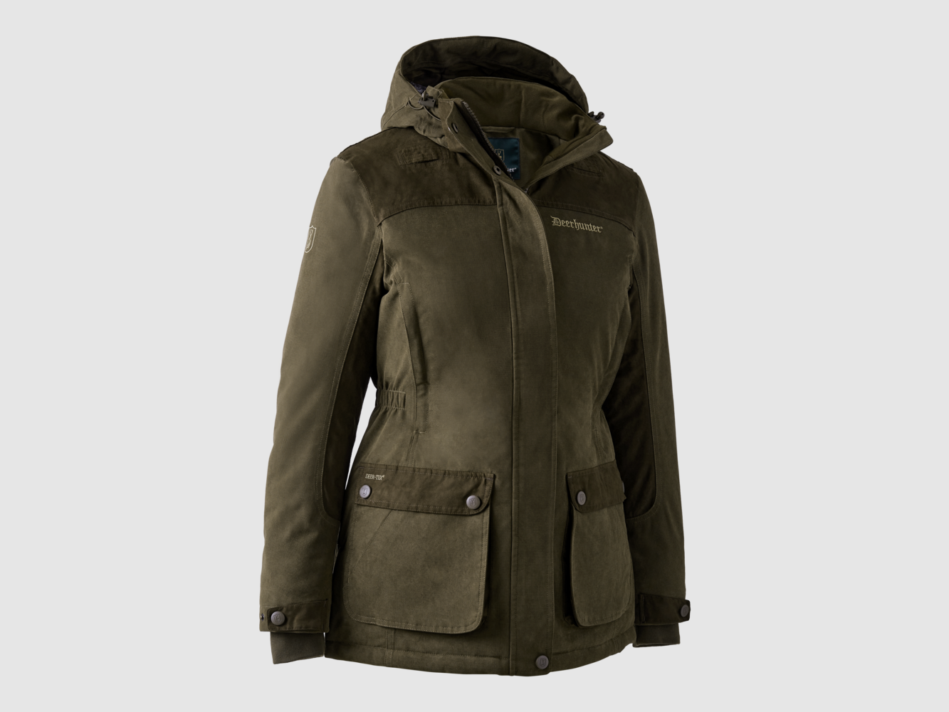 Deerhunter Lady Eagle Winter Jacket – 379 Tarmac Green, billede 1 af 2