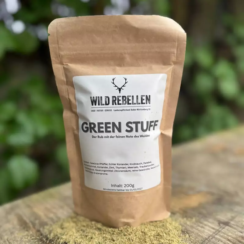 WildRebellen Green Stuff Rub spice mix