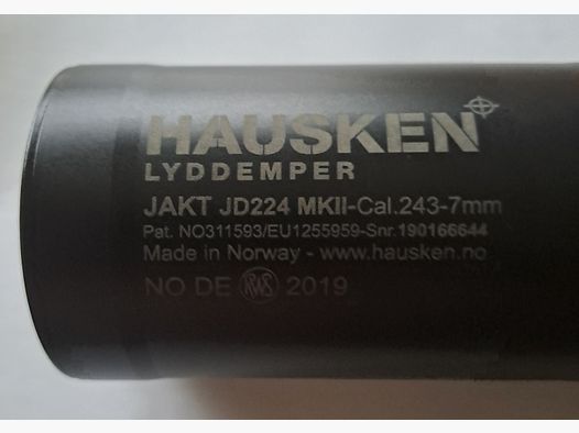 Schalldämpfer Hausken 243-7mm - MG 14x1