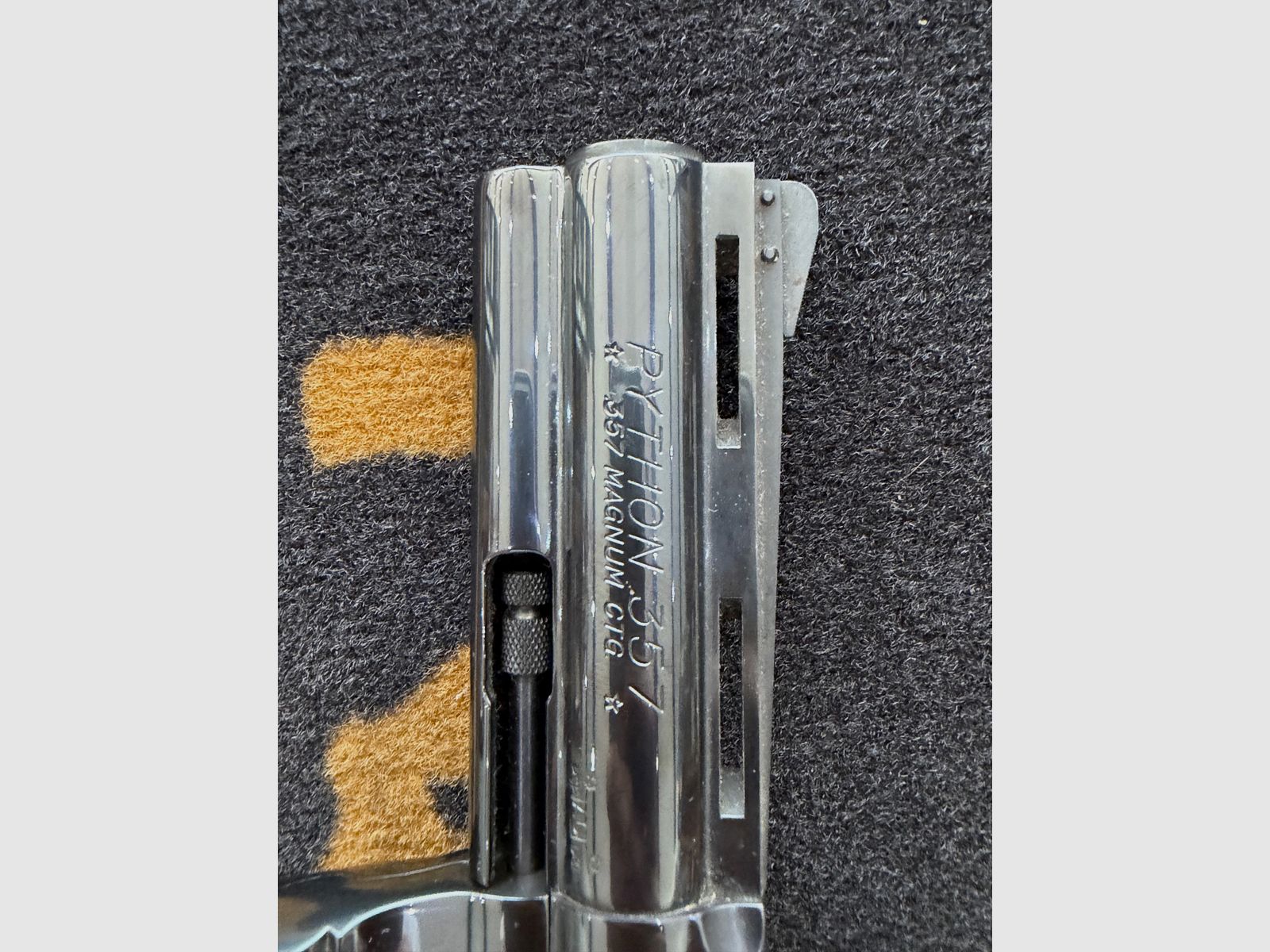 Colt Python blue 4" revolver, image 8 of 8