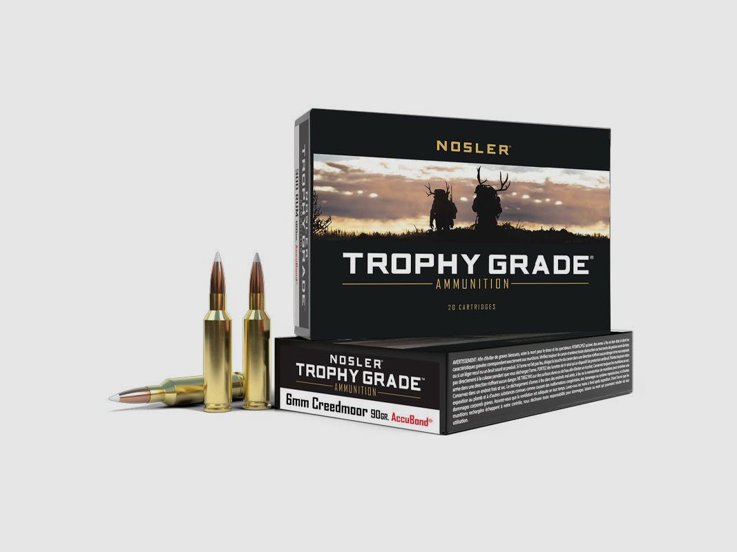 AMUNICJA 6MM CREEDMOOR NOSLER ACCUBOND 90gr.60142, zdjęcie 1 z 4