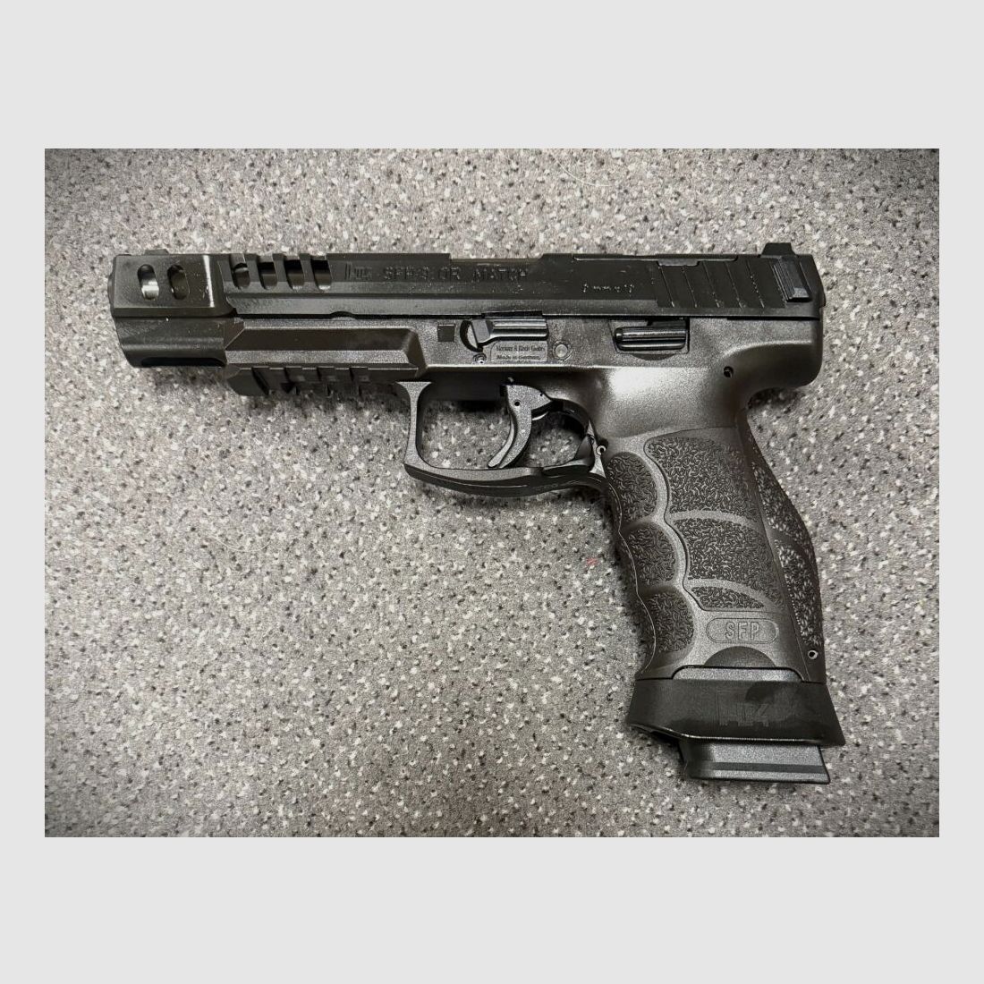 Walther PDP Marco de Acero Tamaño Completo 5" Match OR
