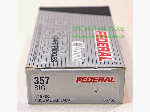 Federal / USA Munitions de Pistolet Classic .357SIG
