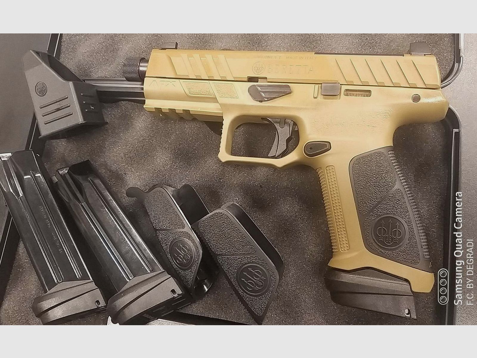 BERETTA APX A1 FDE TACTICAL CALIBRO 9X19, billede 2 af 5