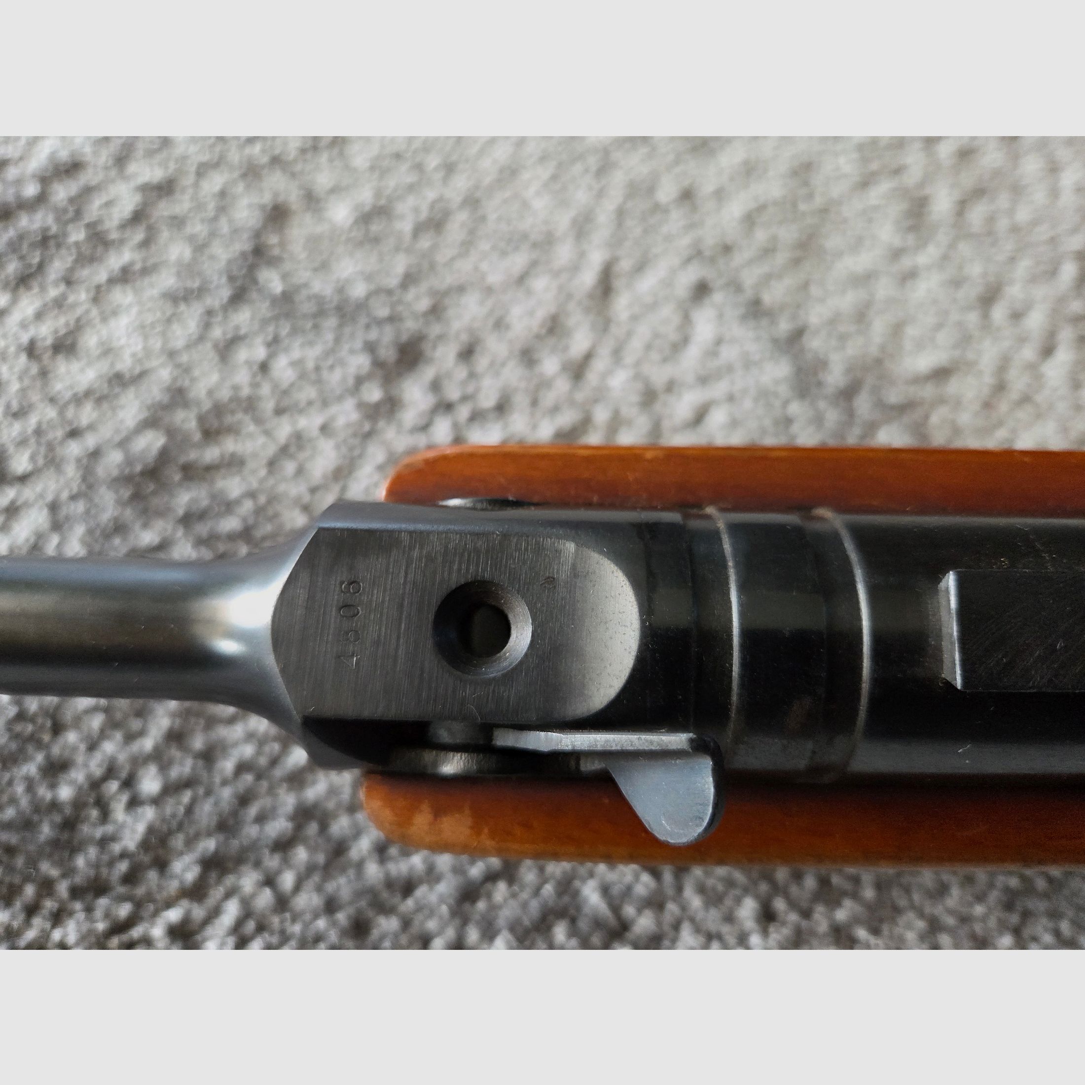 Haenel 3.112 DDR match rifle with diopter, Q1 year approx. 1964-66
