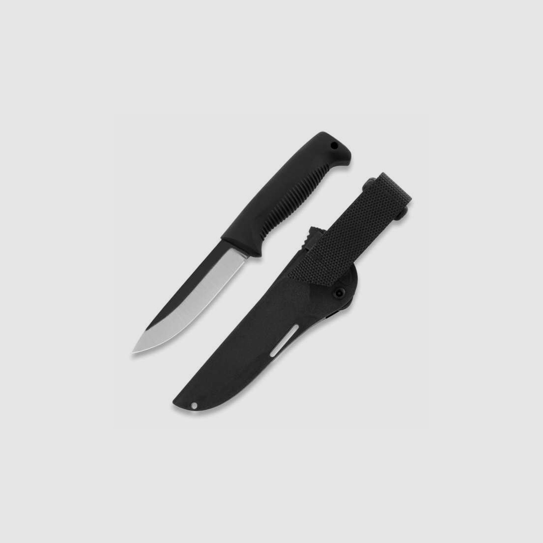 Peltonen Knives M07 Ranger Puukko Sissipuukko FJP146 unbeschichtet Kunststoffscheide schwarz