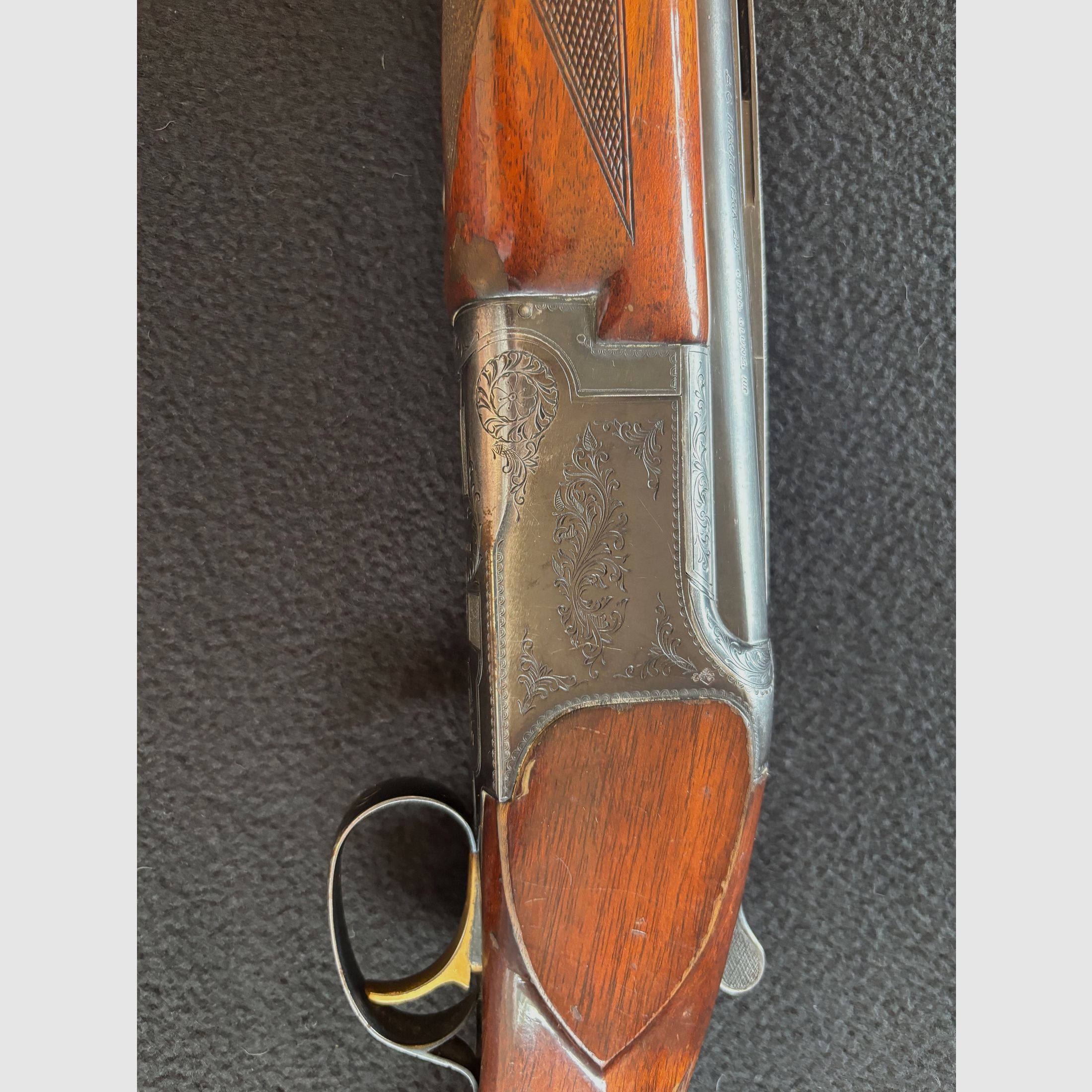 Bock double rifle Miroku cal. 12/70