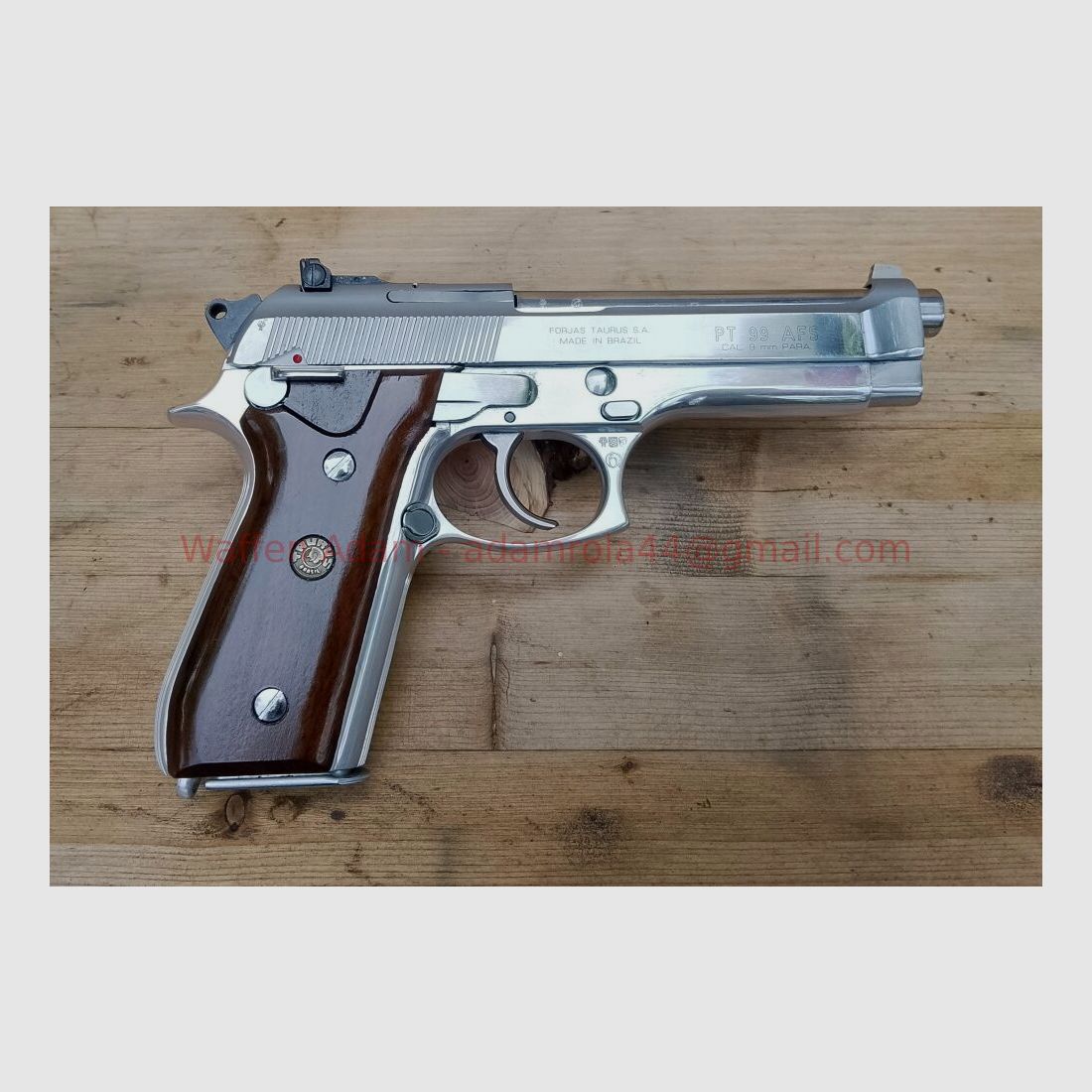 Taurus Modell PT 99 AFS Edelstahl - Poliert