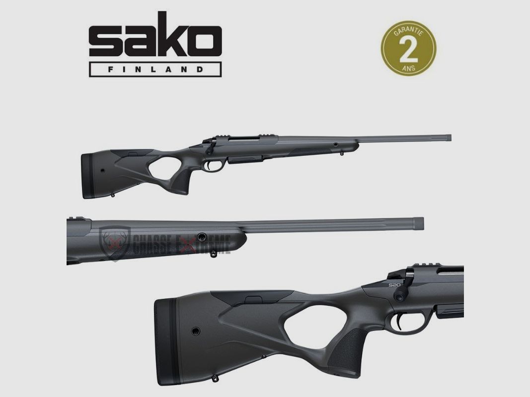 SAKO S20 Hunt Fluted Cerakote 61Cm