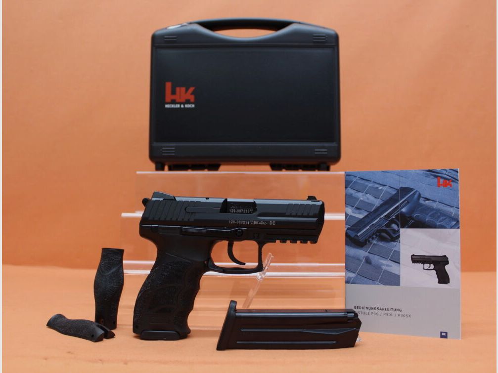 Heckler&Koch Ha.Pistol 9mmLuger Heckler&Koch/H&K HK P30 (V3) 98mm polygonal barrel (9mmPara/9x19)