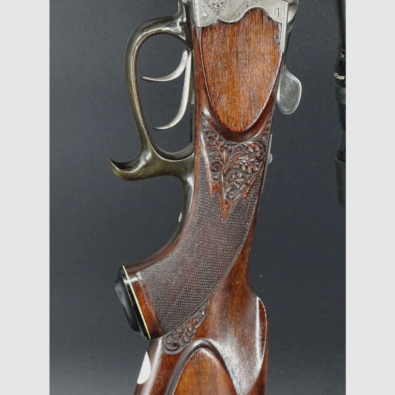 Sodia Kettner BBF cuerno de búfalo sistema de perforación grabado ZF Kahles rifle de cerrojo