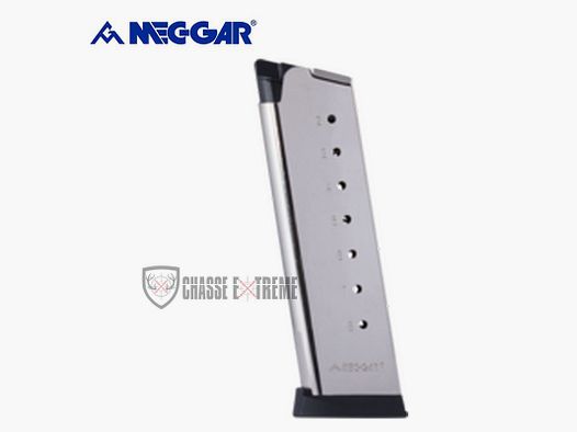 Magazine MEC-GAR Colt 1911 Full Size 45 ACP 8 Rounds Nickel