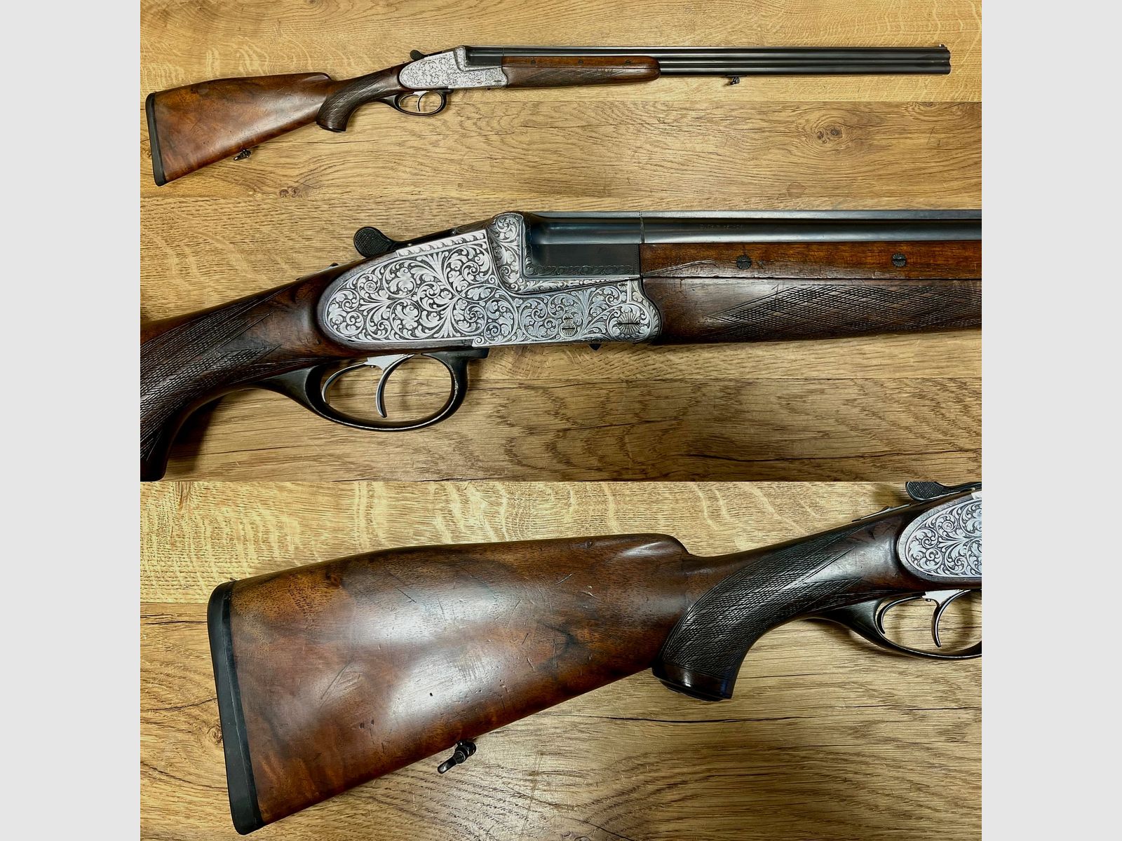 Krieghoff Ulm	 Bockbüchsflinte mit Seitenschlossen und Welchsellauf