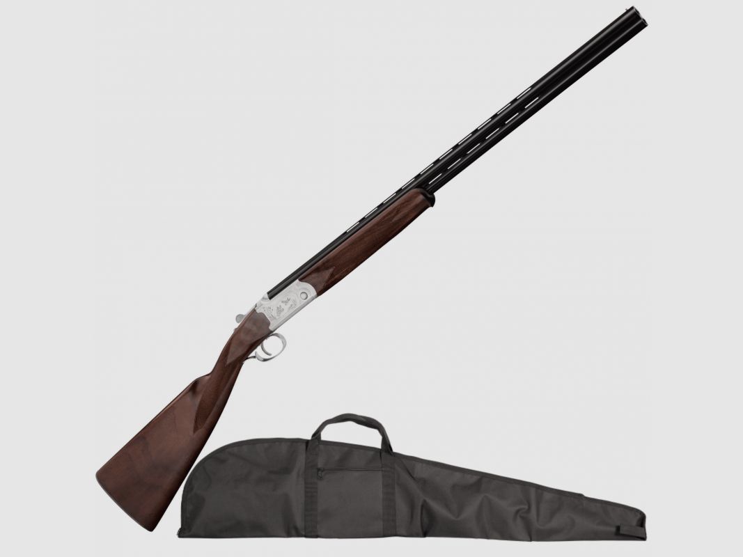 Jägerpaket! Bockdoppelflinte Yildiz - Kal. 410/76 + Futteral, Bild 2 von 2