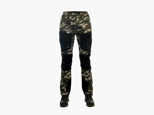 Arrak Outdoor Active Stretch Pantaloni Donna Lunghi Camouflage - 50L