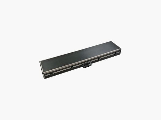 Waffenkoffer Aluminium rauchgrau 126x26x10 cm