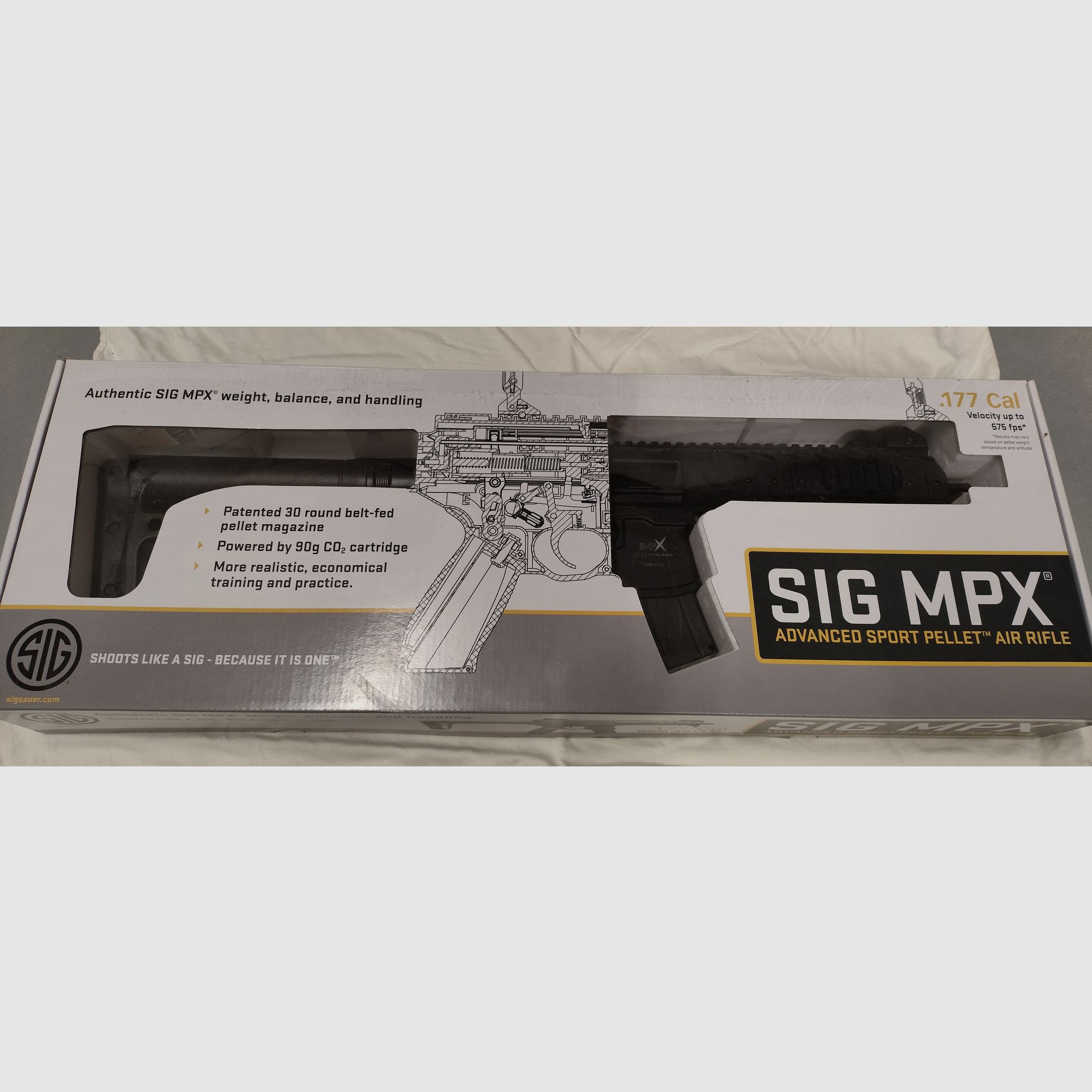 Sig Sauer MPX CO2 geweer