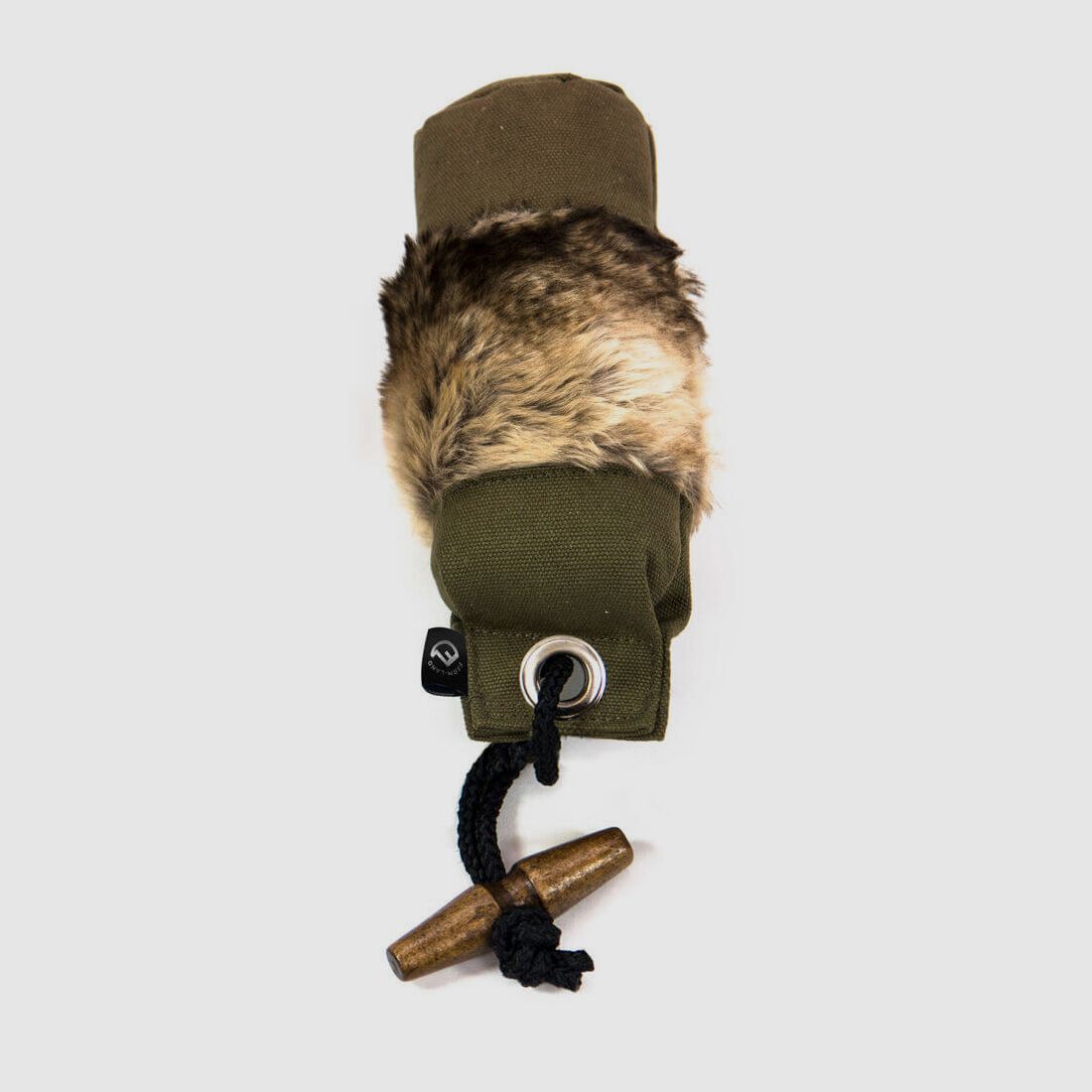 Dog dummy with fur