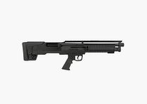 Hatsan Escort - BULL TAC PX Schwarz 12/76 mit Picatinny 18 Zoll (18")
