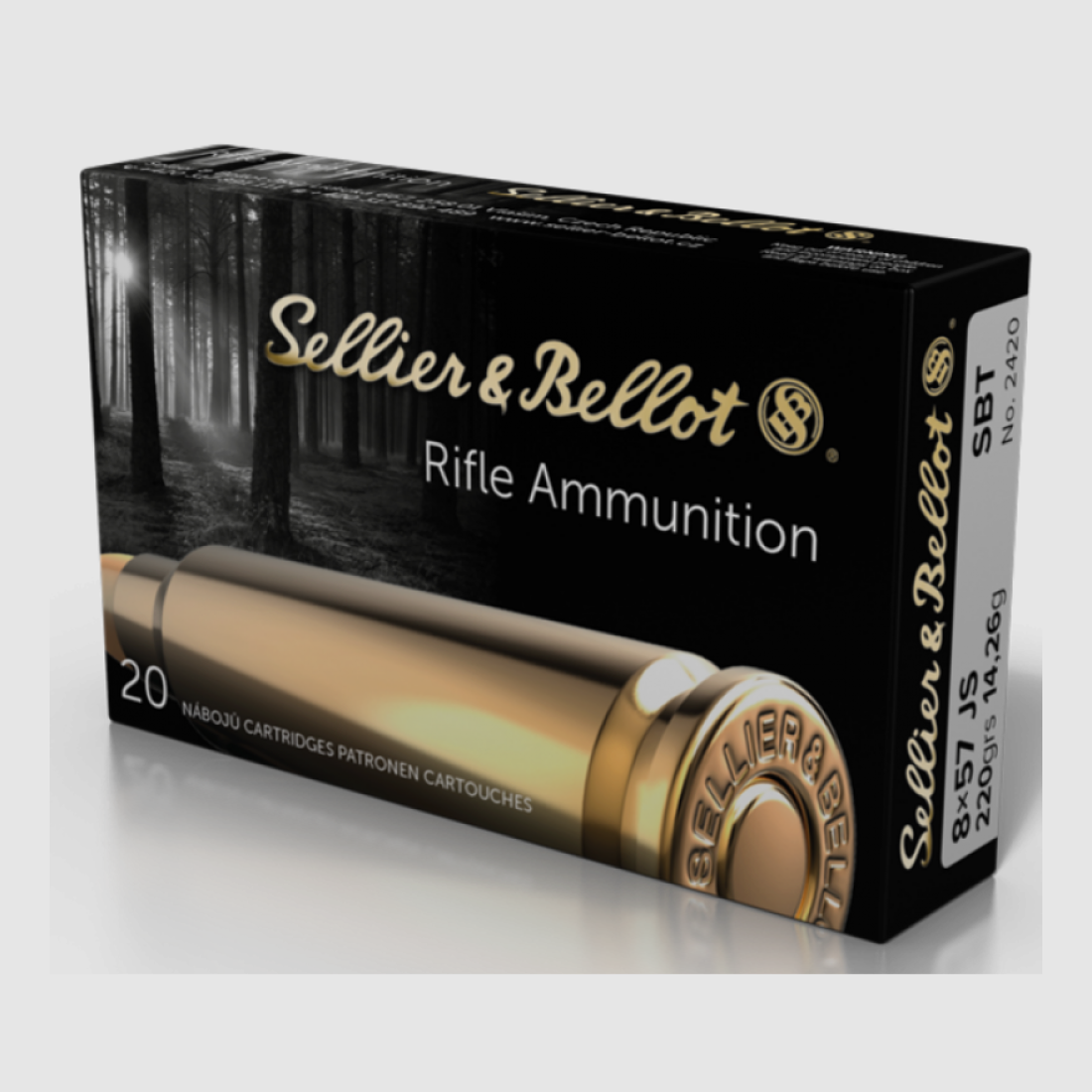 8x57 JS S&B SBT 220gr VE20