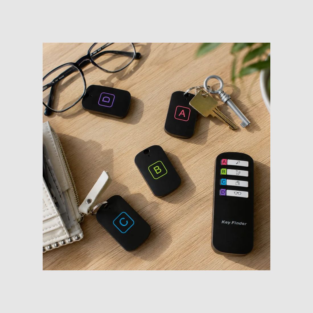 Localizador de Objetos Inteligente con 4 Receptores - Encuentra Tus Pertenencias con un Clic, imagen 2 de 4