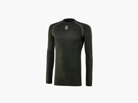 Trabaldo lange mouw onderkleding Tecnica 450 groen