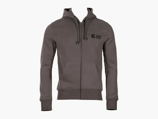 Clawgear Clawgear Hooded Jacket CG Logo Zip Hoodie - Gray / L Men's