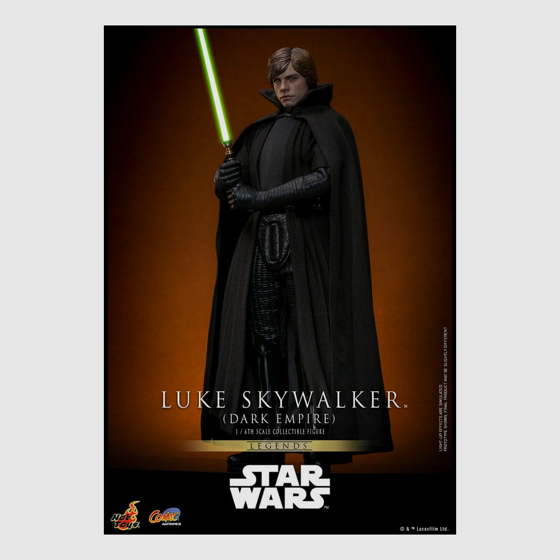 Star Wars: Dark Empire Comic Masterpiece Actionfigur Luke Skywalker 30 cm | 43235