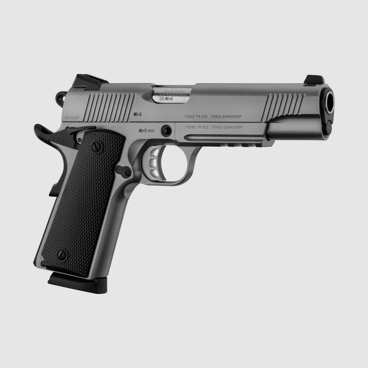 Pistolet TISAS ZIG PC9 SS 1911 Inox 9x19 5 cali, zdjęcie 5 z 10