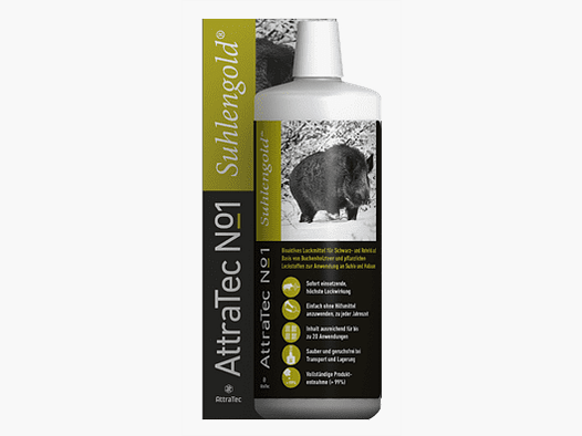 AttraTec No 1 Suhlengold 1 kg, Lockmittel Schwarzwild + Rotwild