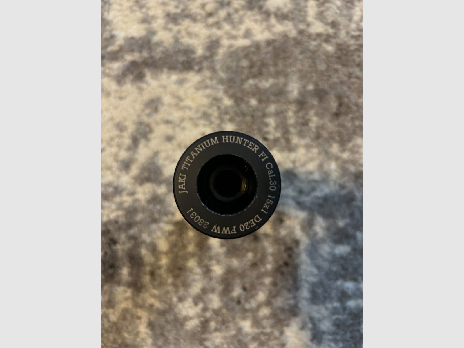 JAKI Titanium Hunter F1 silenziatore – Cal. .30 | M15x1 | Ottime condizioni
