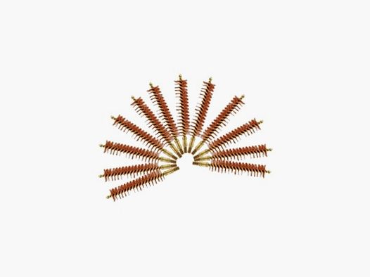 12 spazzole in bronzo .50 fucile