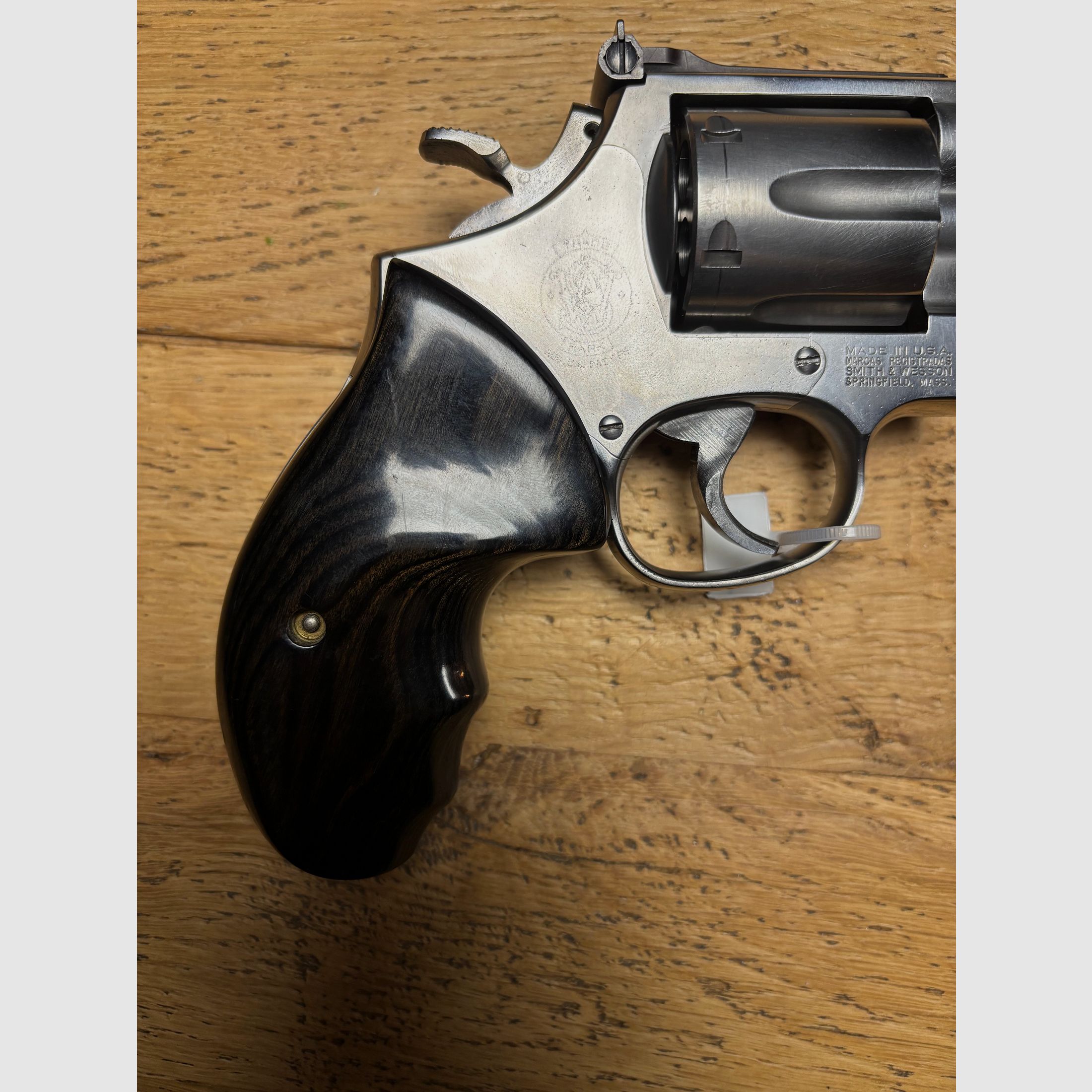 Smith & Wesson Revolver 686 Target Champion  /  Inclusief sportgrippanelen en verbeterde trekker