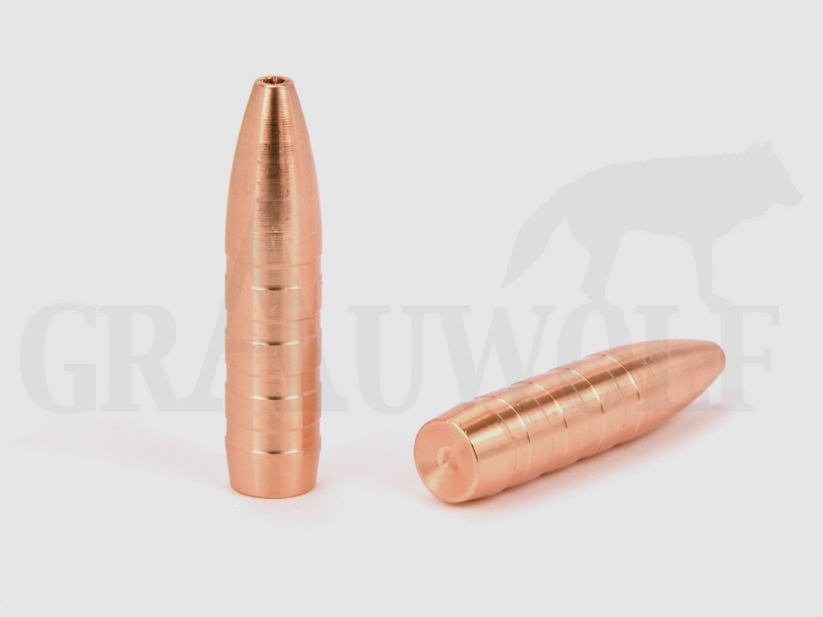 .308 / 7,62 mm 184 gr / 11,9 g CopperBear Magnum Kupferhohlspitz Geschosse 50 Stück