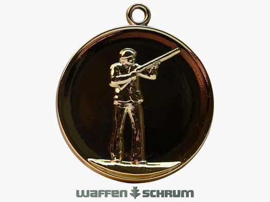 Die Neue Linie Medaille Skeetschütze gold MX145-G