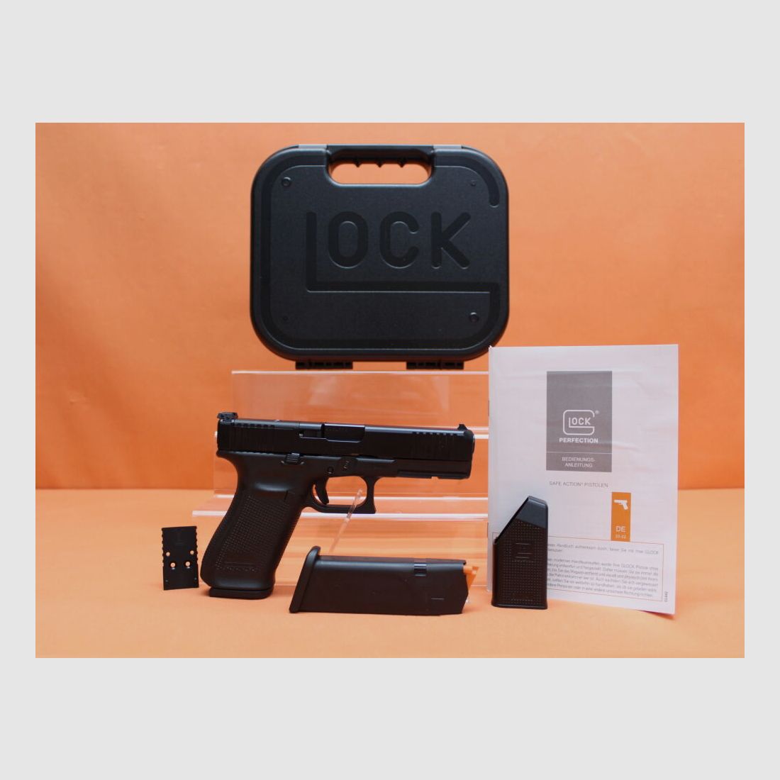 Pistolet Glock .45Auto Glock 21 Gen5 (MOS) FS Canon 117mm Système optique modulaire pour viseur point rouge