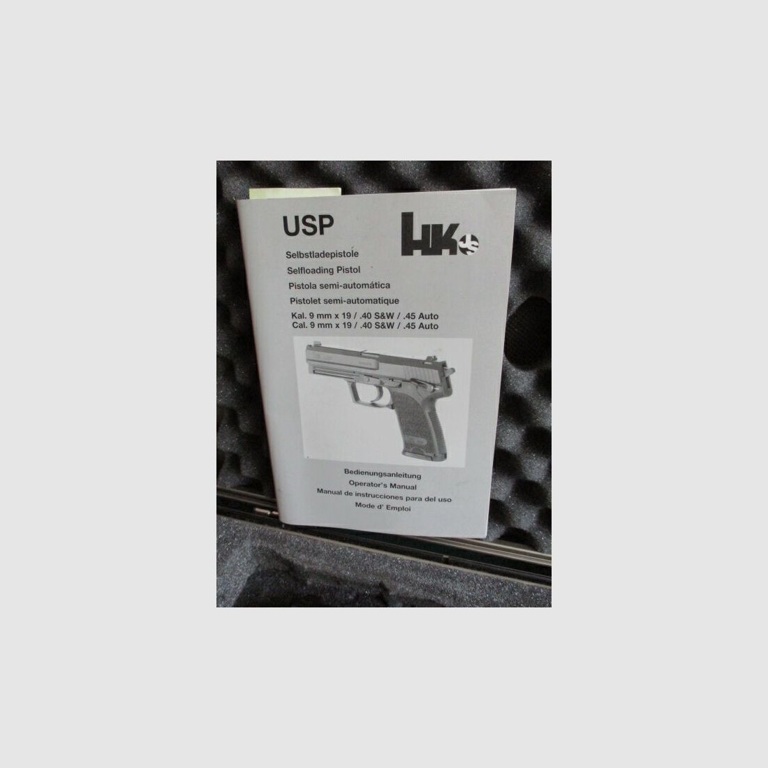Pistole Heckler & Koch USP Expert 9mm Luger mit Koffer und Magazin USP Expert