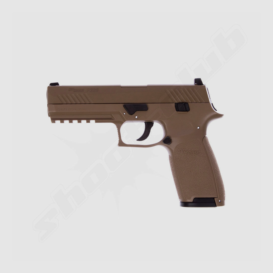 Sig Sauer	 CO2  BlowBack Pistole P320 im Kaliber 4,5mm - coyote tan