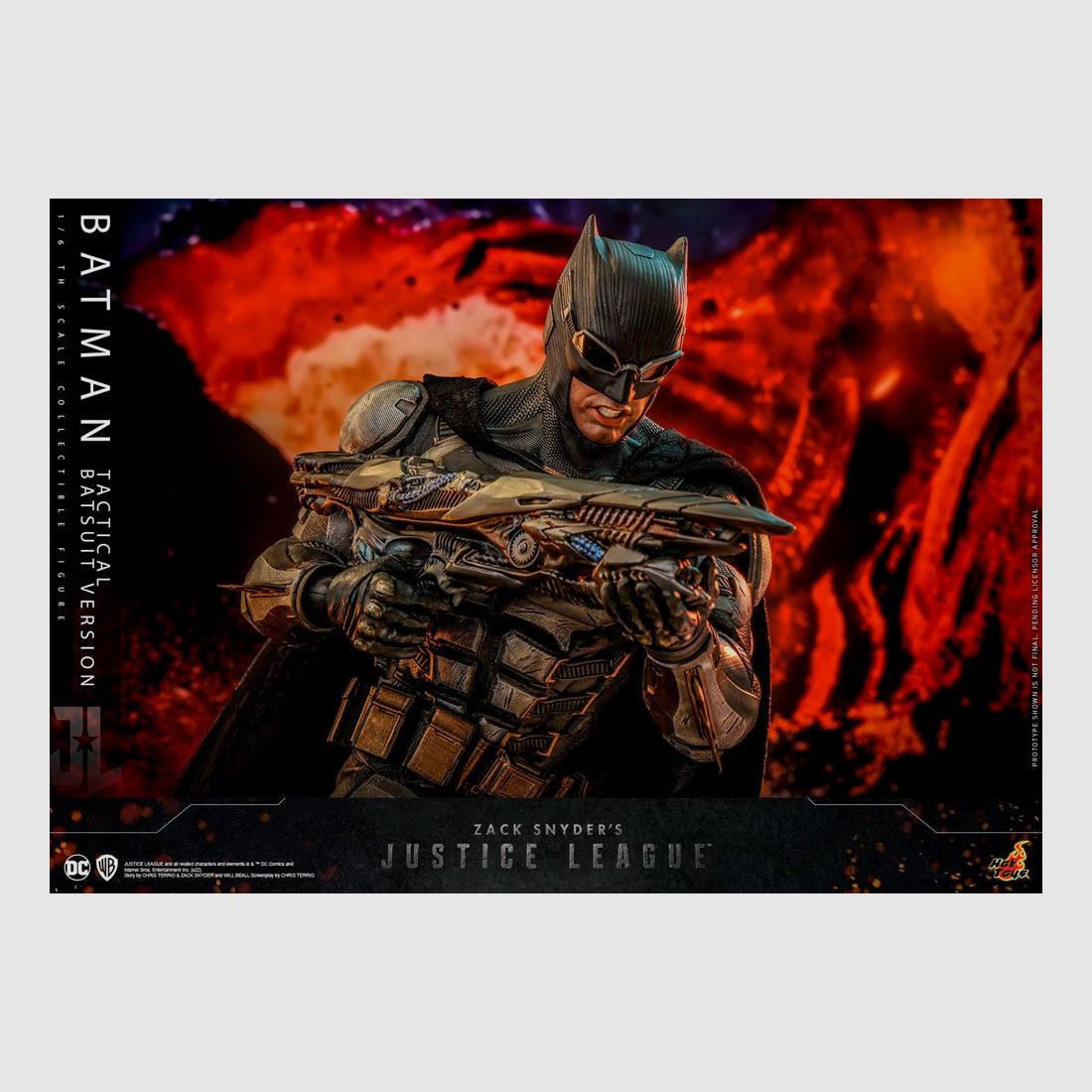 Zack Snyder`s Justice League Actionfigur 1/6 Batman (Tactical Batsuit Version) 33 cm | 43180
