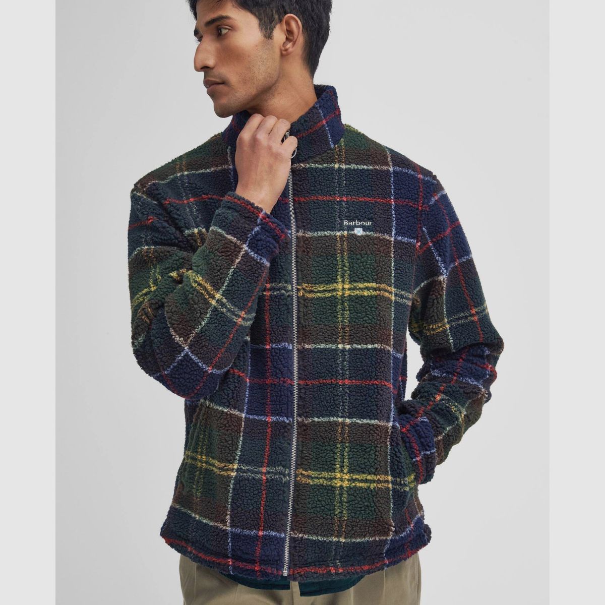 BARBOUR Veste en polaire Tartan Sherpa Classic Tartan