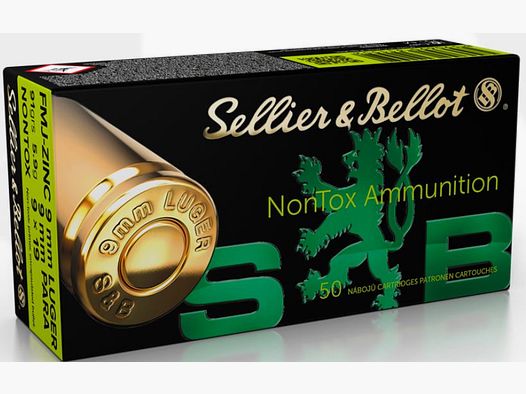 S&B TFMJ 9 mm Para NONTOX 7.5g