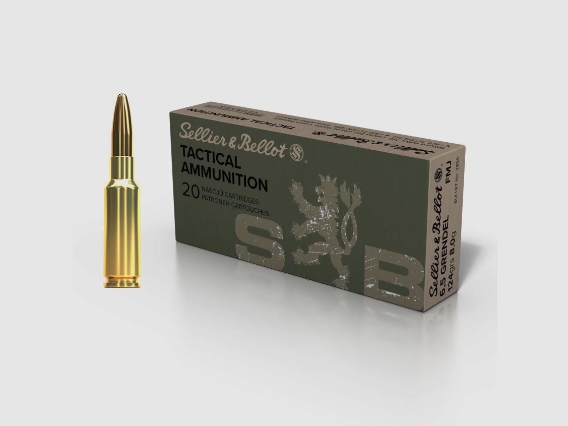 S&B Training FMJ 6.5 Grendel 8g