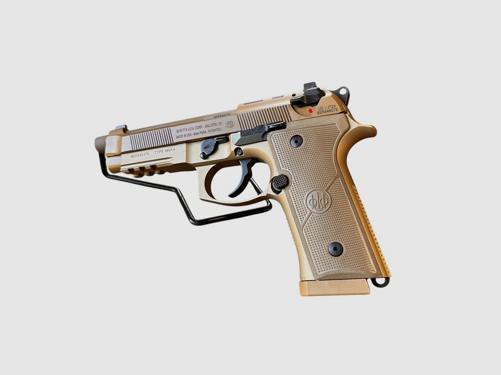 Beretta M9A4 9mm-pistool | Tactische klassieker FDE | Winkel, afbeelding 5 van 8
