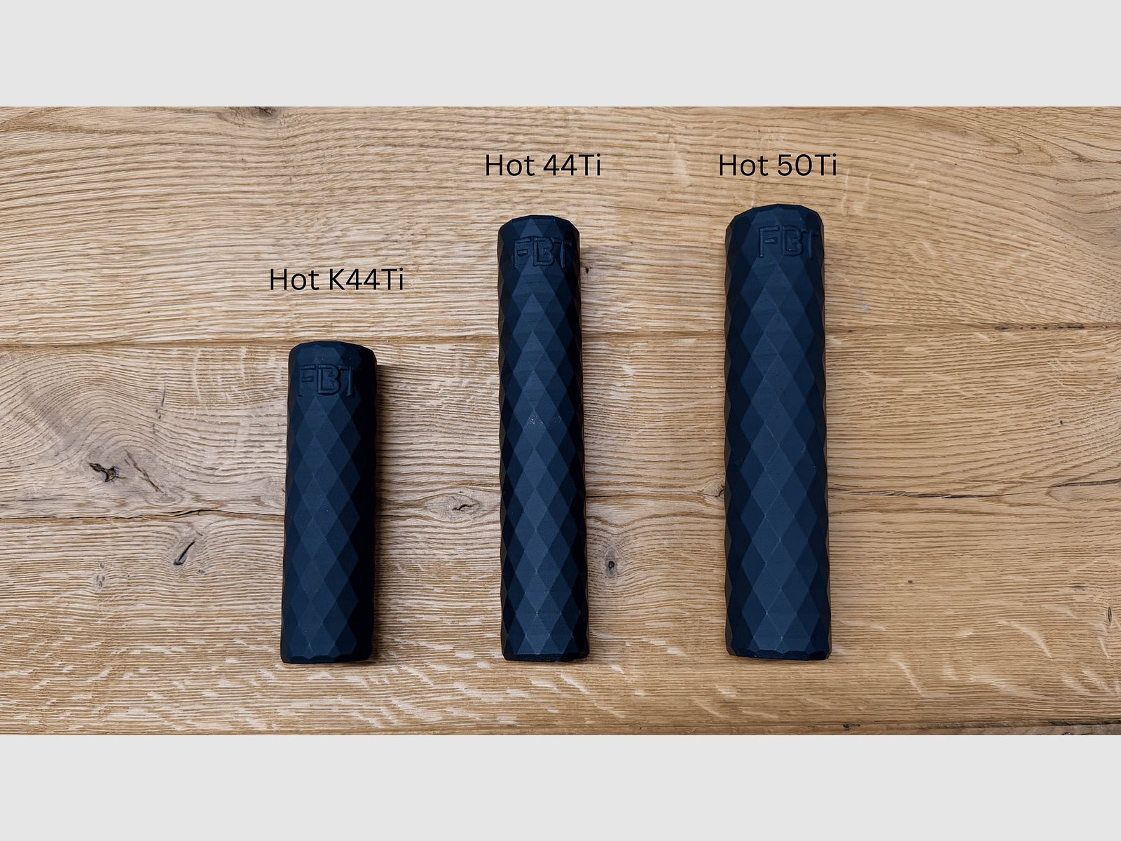 FBT INCA HOT Schalldämpfer / Titan 3D-Druck / verschiedene Kaliber & Modelle verfügbar