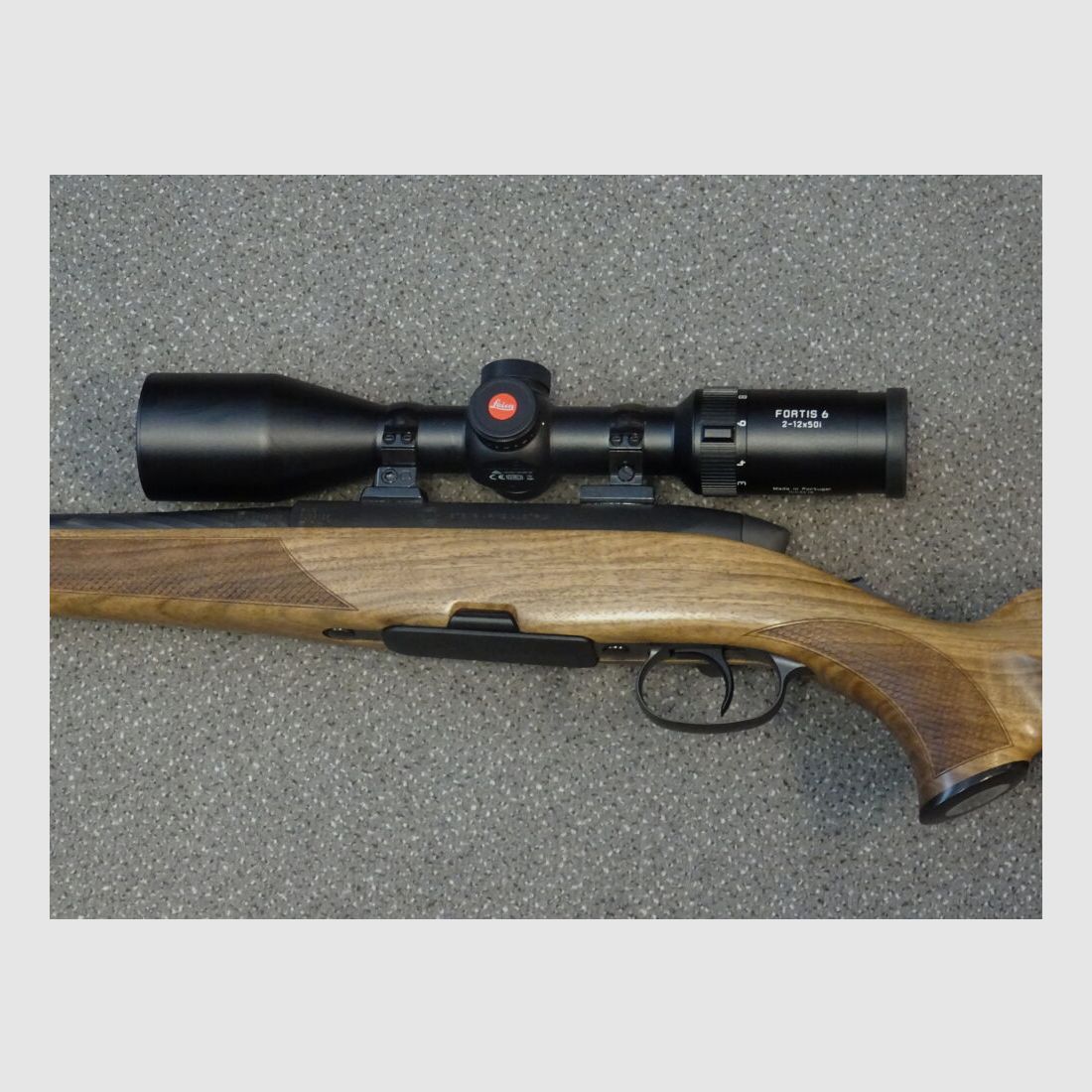 INNOWACJE PAKIET STEYR MANNLICHER + LEICA SM 12 GOISERER + FORTIS 6 2-12x50i